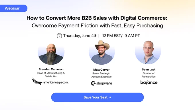 Webinar: How to Convert More B2B Sales with Digital Commerce