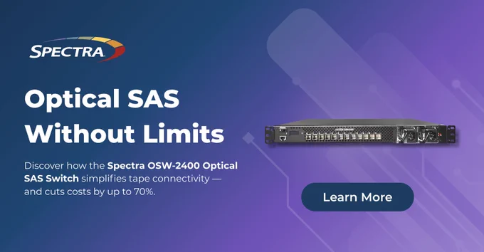Meet the Spectra OSW Optical SAS Switch