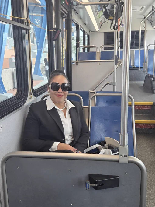 Job seekers riding BCT buses to go to Port Everglades Job Fair.
