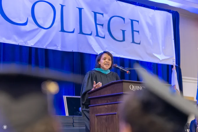 Secretary Jones delivers keynote commencement speech