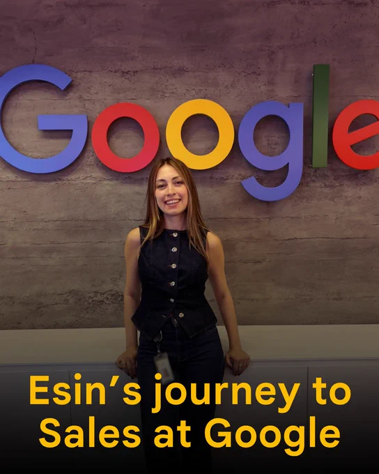 Esin's journey to Sales at Google