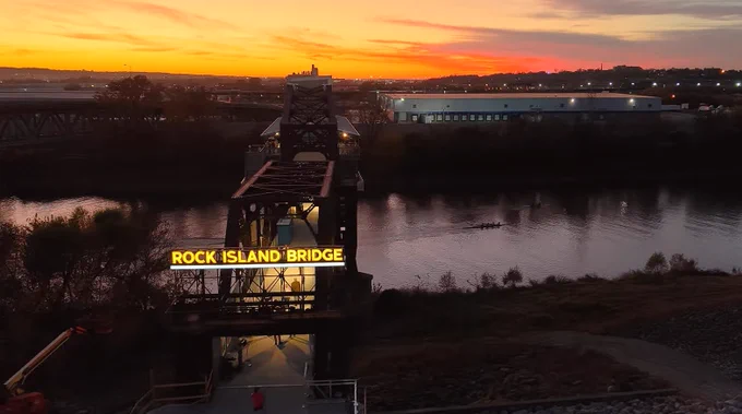 Bridge overview via rockislandkc.com