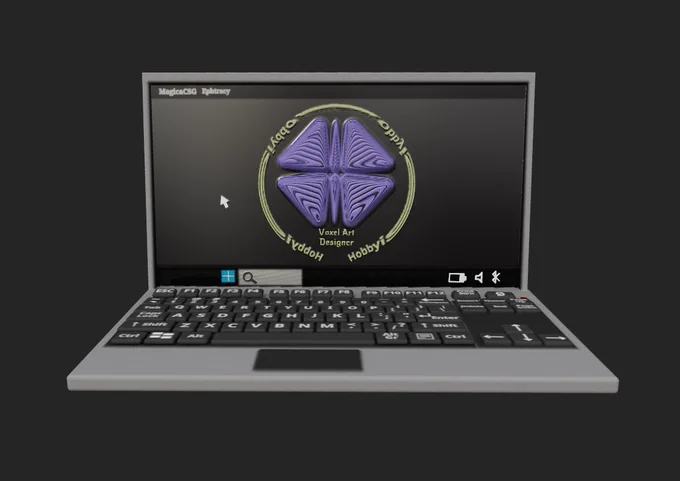 Laptop MagicaCSG
