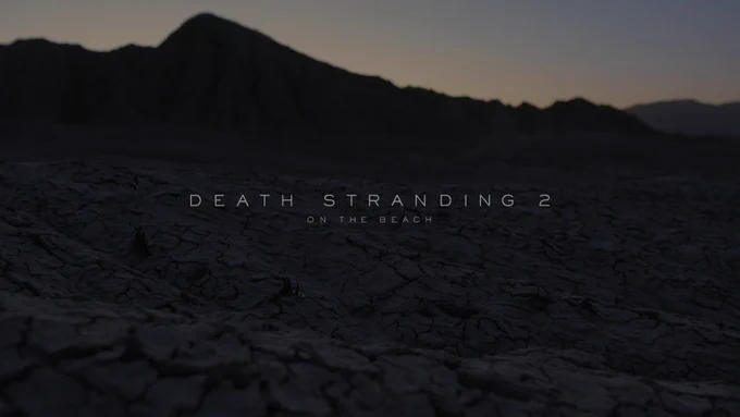 The title card of Death Stranding 2: On the Beach