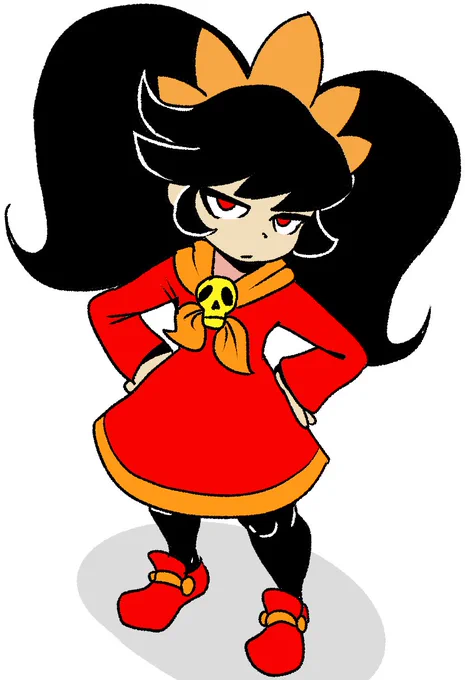 Because it's Ashley 🎤🎶

Alt: An image of Ashley from Warioware