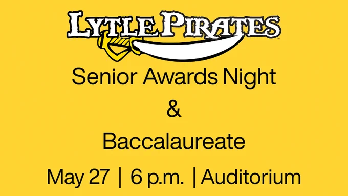 Senior Awards flyer
