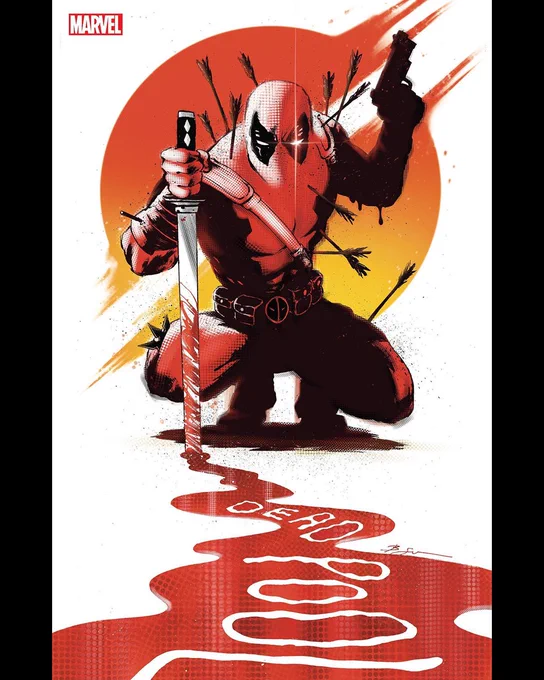 Deadpool #1 — Ben Su variant cover from July 2024.