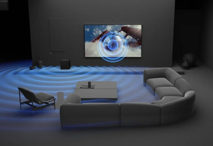 Direct Connect: Easily enhance the bass and surround sound