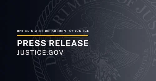 United States Department of Justice Press Release Justice.gov