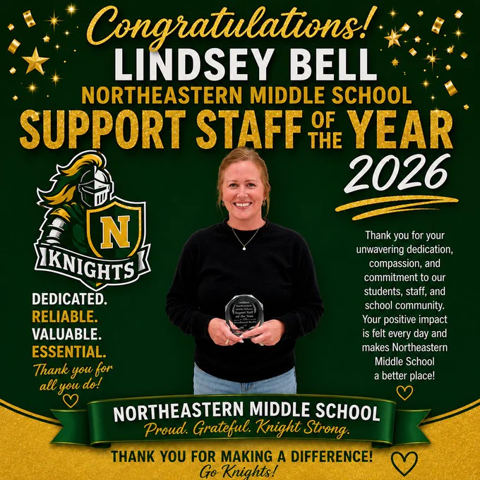 NMS Support Staff of the Year