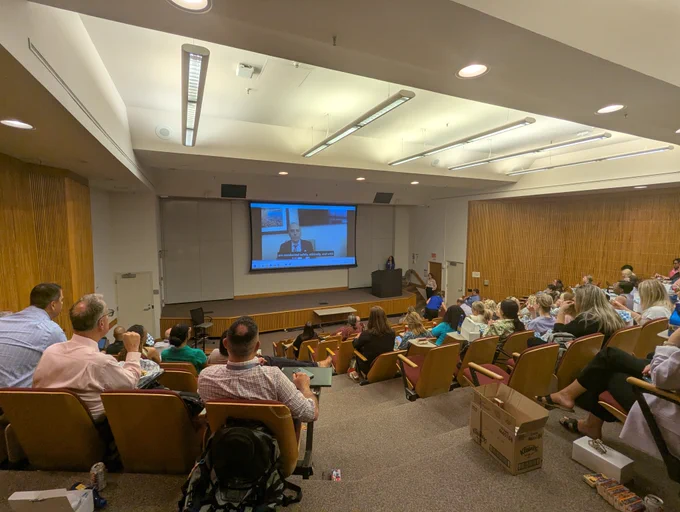 Presentation during Clinical Trials Day