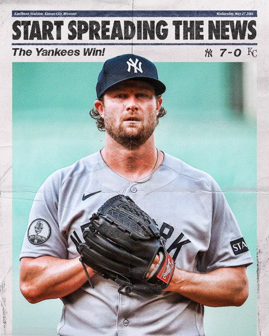 FINAL: Yankees 7, Royals 0. 