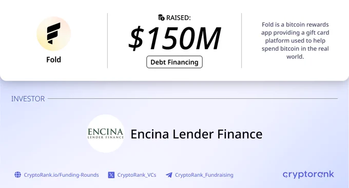 Fold $150M Debt Financing Round