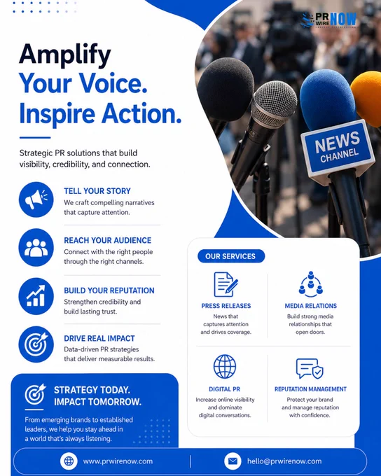 Get Your Brand Featured Everywhere with PRWireNOW  Global PR Distribution