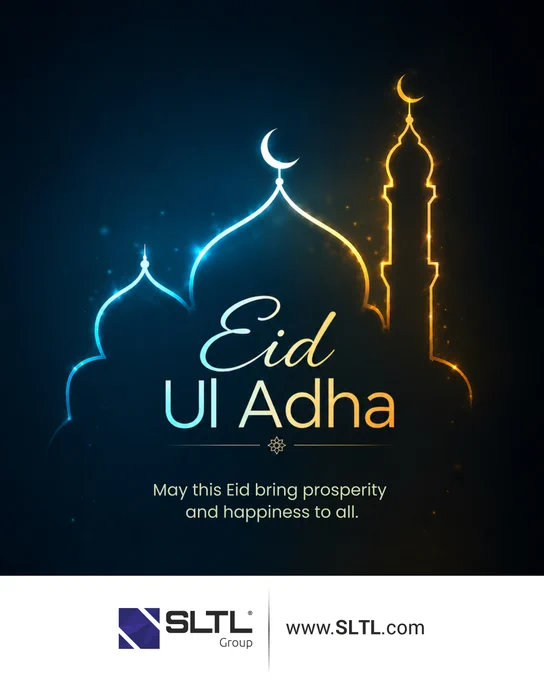 Eid Ul Adha Mubarak from SLTL Group.