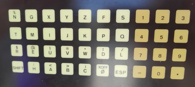 Quand ton clavier a été mis en page par un générateur de mots de passe aléatoires.