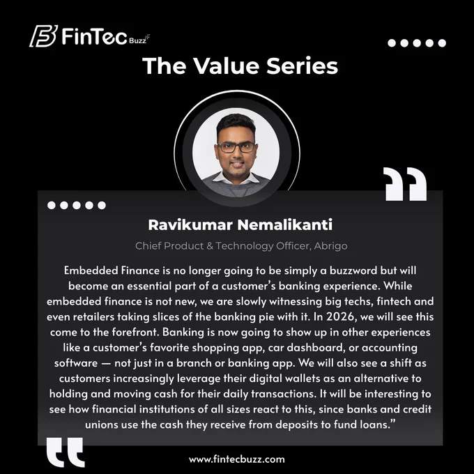 Ravi Nemalikanti Chief Product and Technology Officer at Abrigo