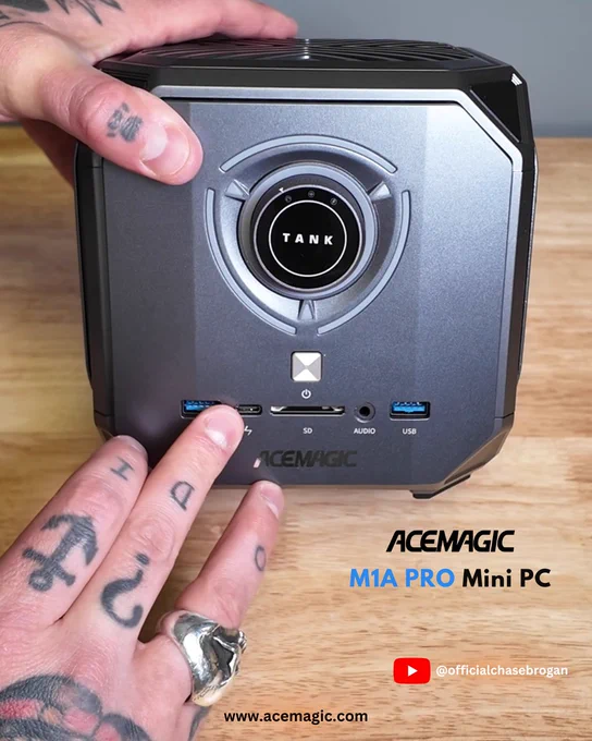 この動画では、ACEMAGIC M1A PRO Mini #GamingPC を紹介します！
🎥 Youtube @𝗼𝗳𝗳𝗶𝗰𝗶𝗮𝗹𝗰𝗵𝗮𝘀𝗲𝗯𝗿𝗼𝗴𝗮𝗻 がPS3 Xbox 360 Nintendo Switch そしてAAA PCゲームをこの小さなミニPCでテストしました🎮🔥
https://www.youtube.com/watch?v=oubjHPNmUhY
👇
🛒https://acemagic.jp/
🏷️クーポンコード : ACEFAN3