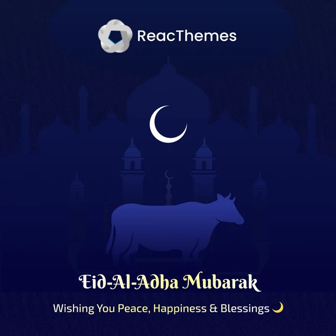 Eid Mubarak - Reacthemes