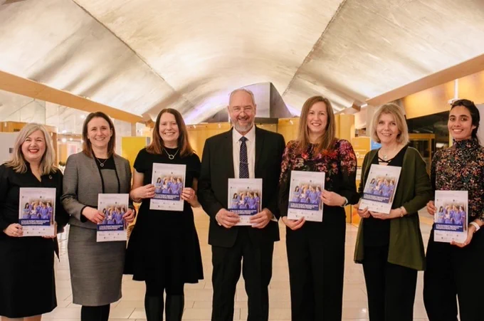 Photo
L to Right: Mrs Lynn Wilson, Dr Emily Stevenson, Dr Morven Wilson, Prof Jon Issberner, Prof Camille Huser, Dr Alison Jack, Dr Noy Basu