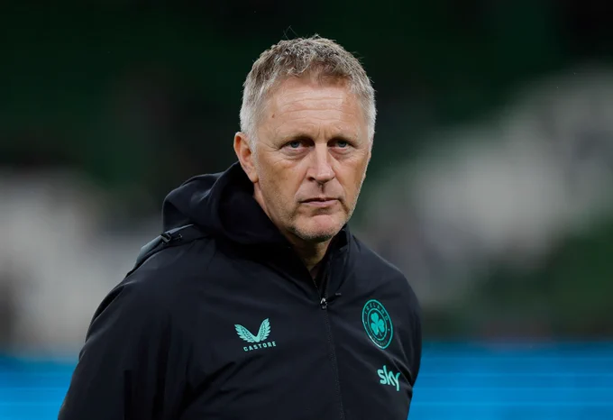 Ireland football coach urges players to ‘win this war’ against Israel