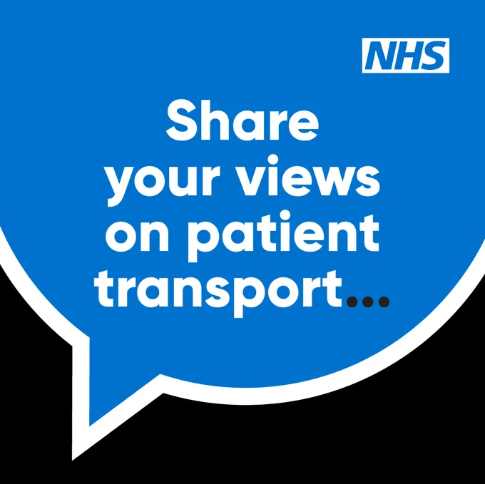 Text Share your views on patient transport...