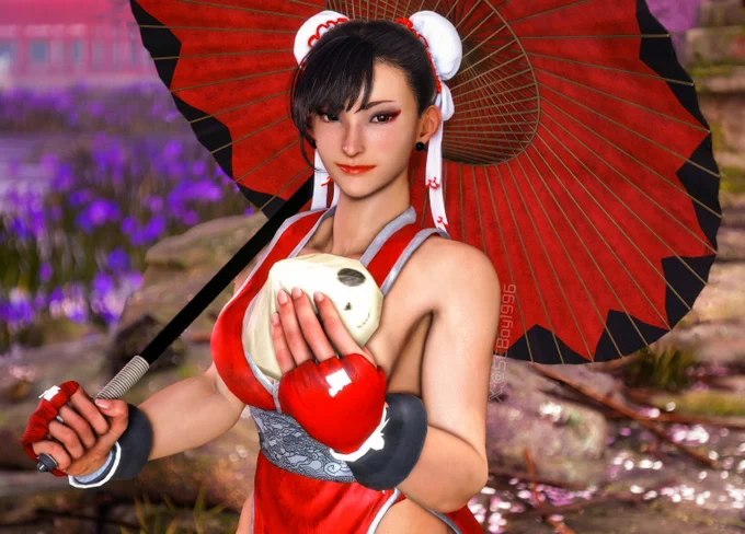 Chun-Li mods by SweetFluff3D and Nobrandburger.
