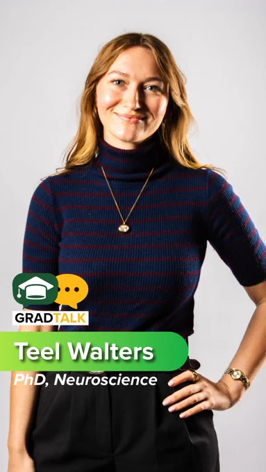 Headshot photo of graduate student Teel Walters.