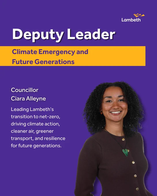 Picture of the Deputy Leader, Ciara Alleyne