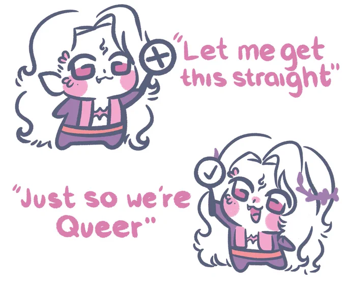 "Just so we're clear"