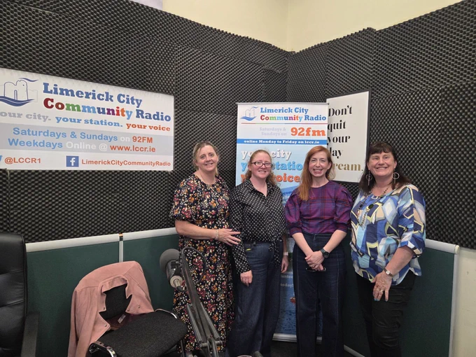 Wonderful to have @mariadonoghue24 and Ella Daly join @michadaly and me in Limerick City Community Radio studio this morning for this week's Business Focus show.
https://www.mixcloud.com/LCCR/business-focus-june-3rd-2026/
Check out podcast if you missed the live show.🎧

#businessfocus #limerickcitycommunity #businessleaders