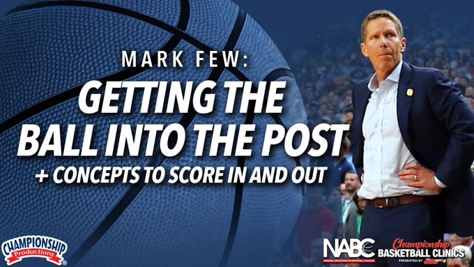 Mark Few’s insights will allow you to utilize your post players to maximize efficient offensive concepts that are guaranteed to put pressure on any defense you may see. !

Learn how to maximize your post players in your offensive scheme!.
See how to install a basic secondary break that will allow you to create efficient, high-percentage looks for your team!
Learn to counter any ball screen coverage you may see so that you can effectively attack the rim!