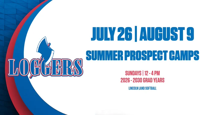 Summer Prospect Camps: July 26 & August 9, Sundays 12-4 PM at Lincoln Land Softball.