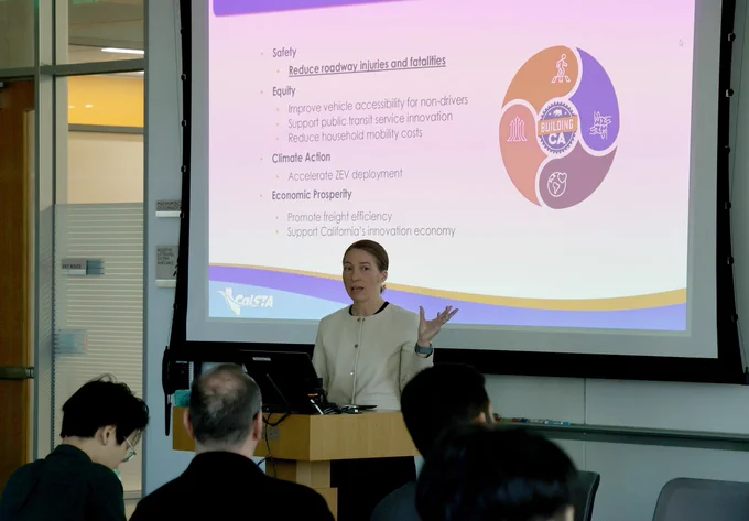 Emily Warren presents keynote