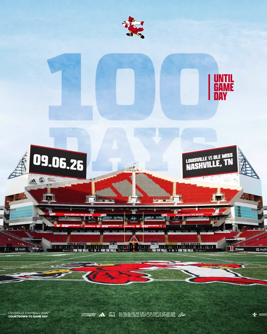 Louisville Football 100 Day Countdown