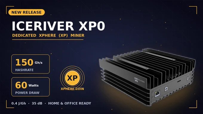 IceRiver XP0 - Now available at Maxi Miners