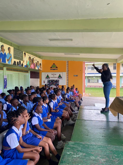 Dorain Amanda Clarke, Founder of Youth Climate Voice Caribbean Corporation