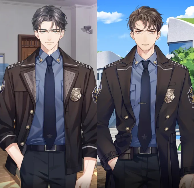 he looks all smiley and approachable, but his personality seems pretty tough and forceful underneath……