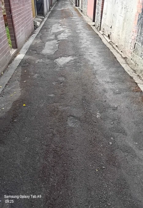 Connaught Road Lane before and after enforcement and blitz teams