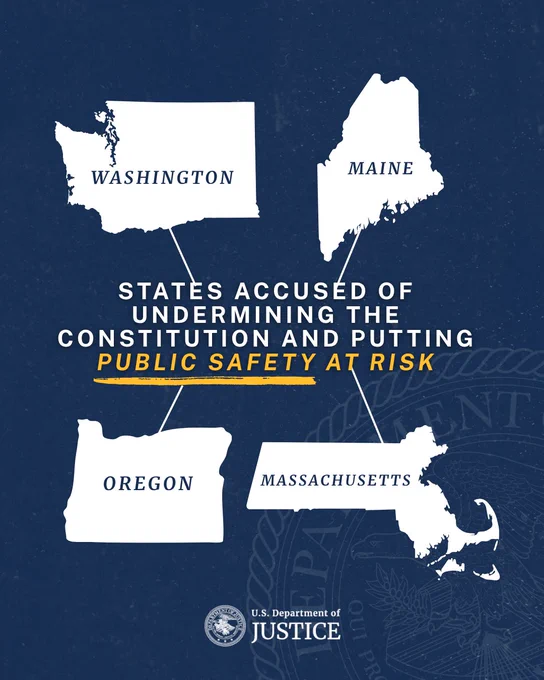 States Accused of Undermining the Constitution and Putting Public Safety at Risk