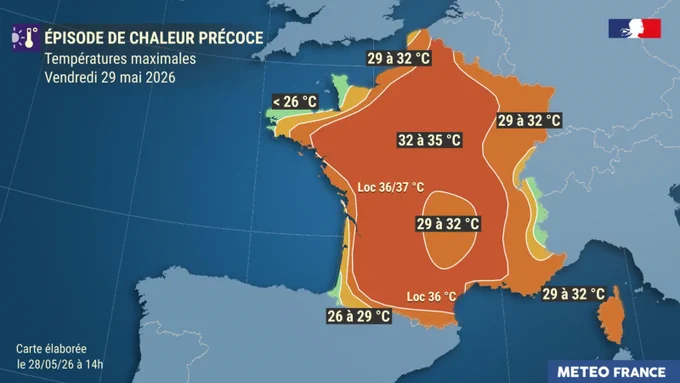 Carte vendredi