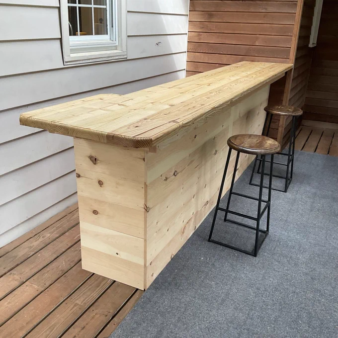 How to build a wood bar - MyFixitUpLife