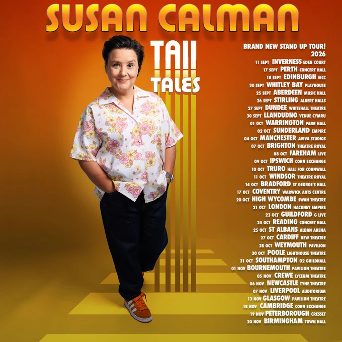 Visit www.susancalman.com for tour dates