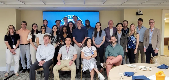 Residents and faculty at the University Club on May 27, 2026.