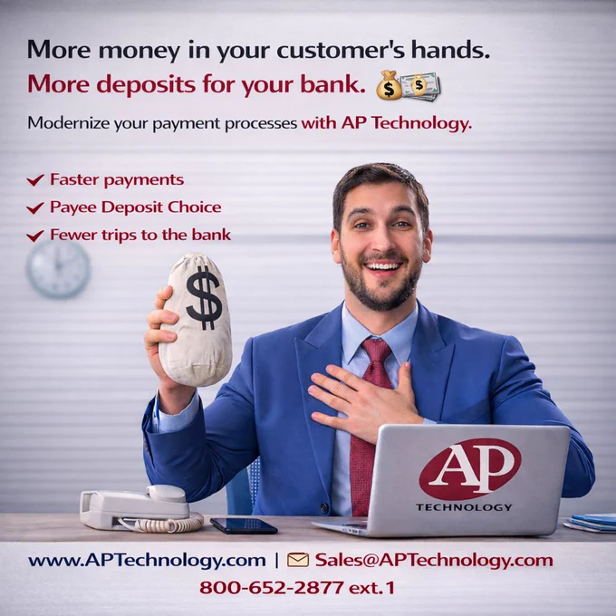 #Banks! Remote Official Check Printing means faster payments and happier Law Firm and Real Estate customers. Ask about Payee Deposit Choice and advanced configurable workflows. We also replace discontinued #Secure32 payment systems. https://www.aptechnology.com