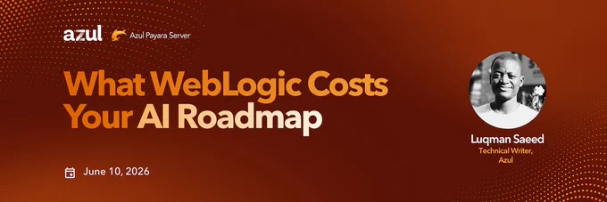 What WebLogic Costs Your AI Roadmap