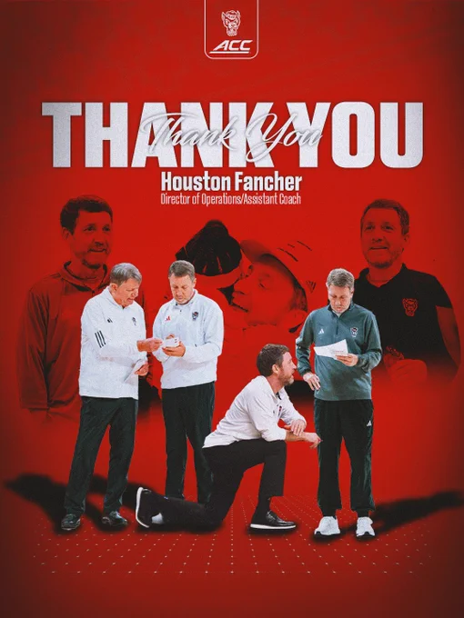 Assistant coach Houston Fancher announces his retirement from NC State