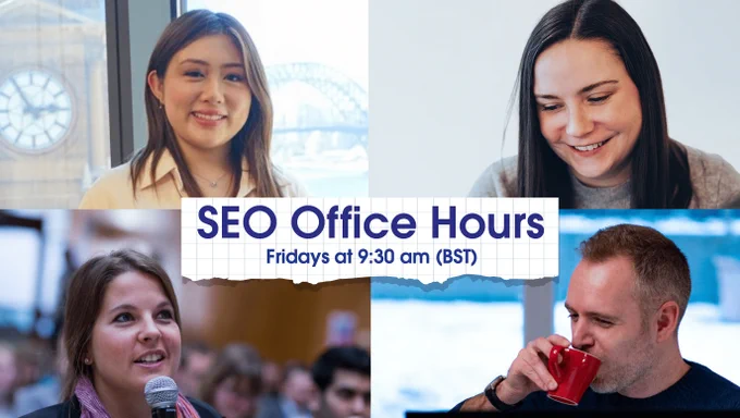 SEO Office Hours panel 29th May 2026: Georgia Tan, Abby Webb, Jo Turnbull, Michael Chidzey