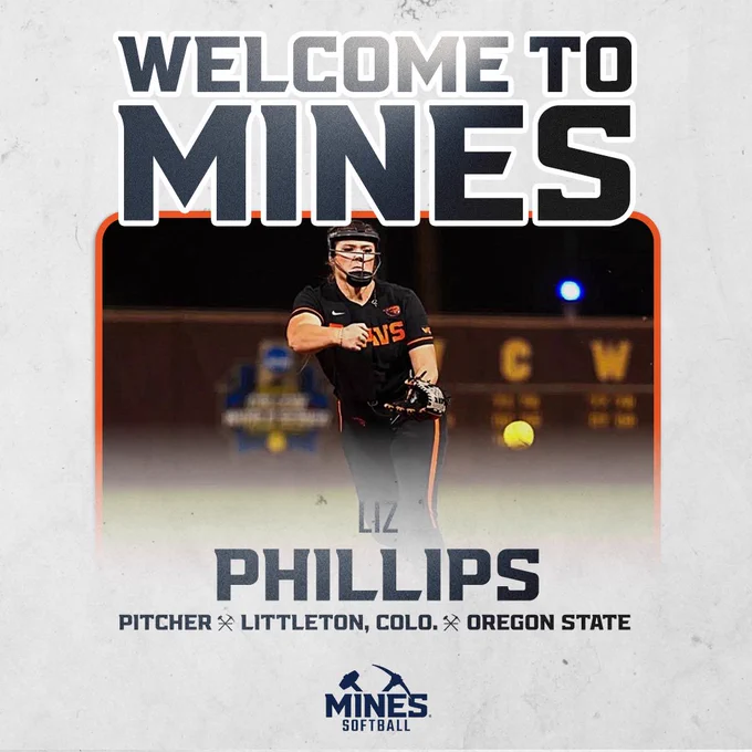 Welcome to Mines - Liz Phillips - Pitcher - Littleton, Colo. - Oregon State