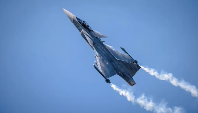 Gripen aircraft